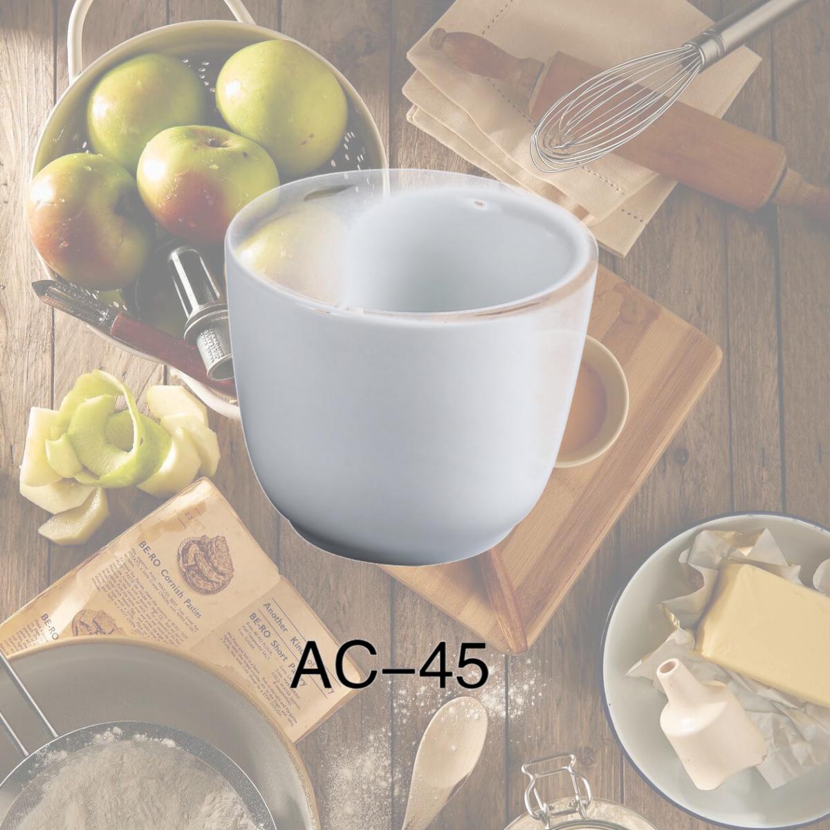 Picture of Yanco AC-45 3 in. 4.5 oz ABCO Chinese Tea Cup - Porcelain, Super White - Pack of 36