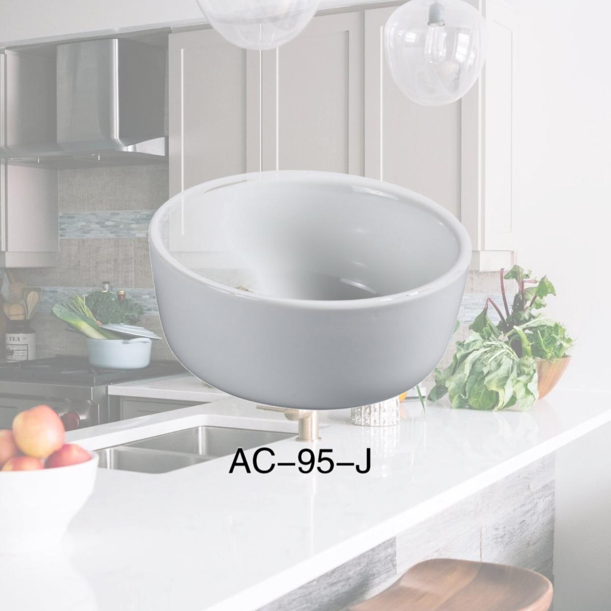 Picture of Yanco AC-95-J 9.5 oz ABCO Jung Bowl - Porcelain, Super White - Pack of 36