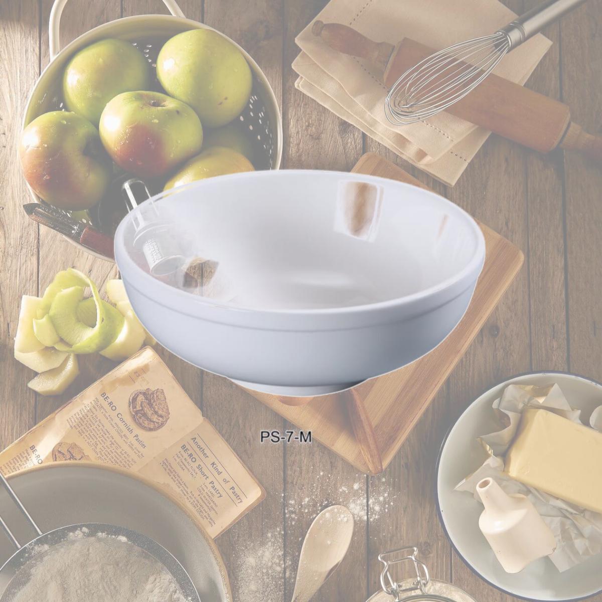 Picture of Yanco PS-7-M 7.5 in. Porcelain Menudo Bowl, Bone White - 25 oz - Pack of 24