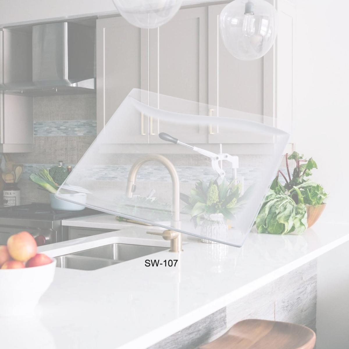 Picture of Yanco SW-107 7 in. Porcelain Square Plate, Bone White - Pack of 36