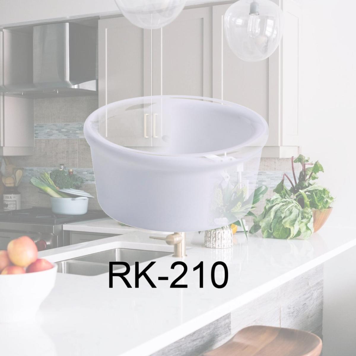 Picture of Yanco RK-210 2 x 4.5 in. Dia. Porcelain Smooth Ramekin, Super White - 10 oz - Pack of 24