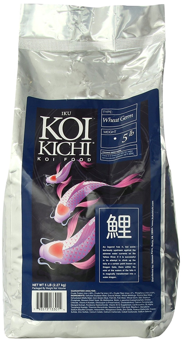 Iku Koi Kichi Kkpfa5 5 Lbs Wheat Germ Cool Water Feeding Fish Food