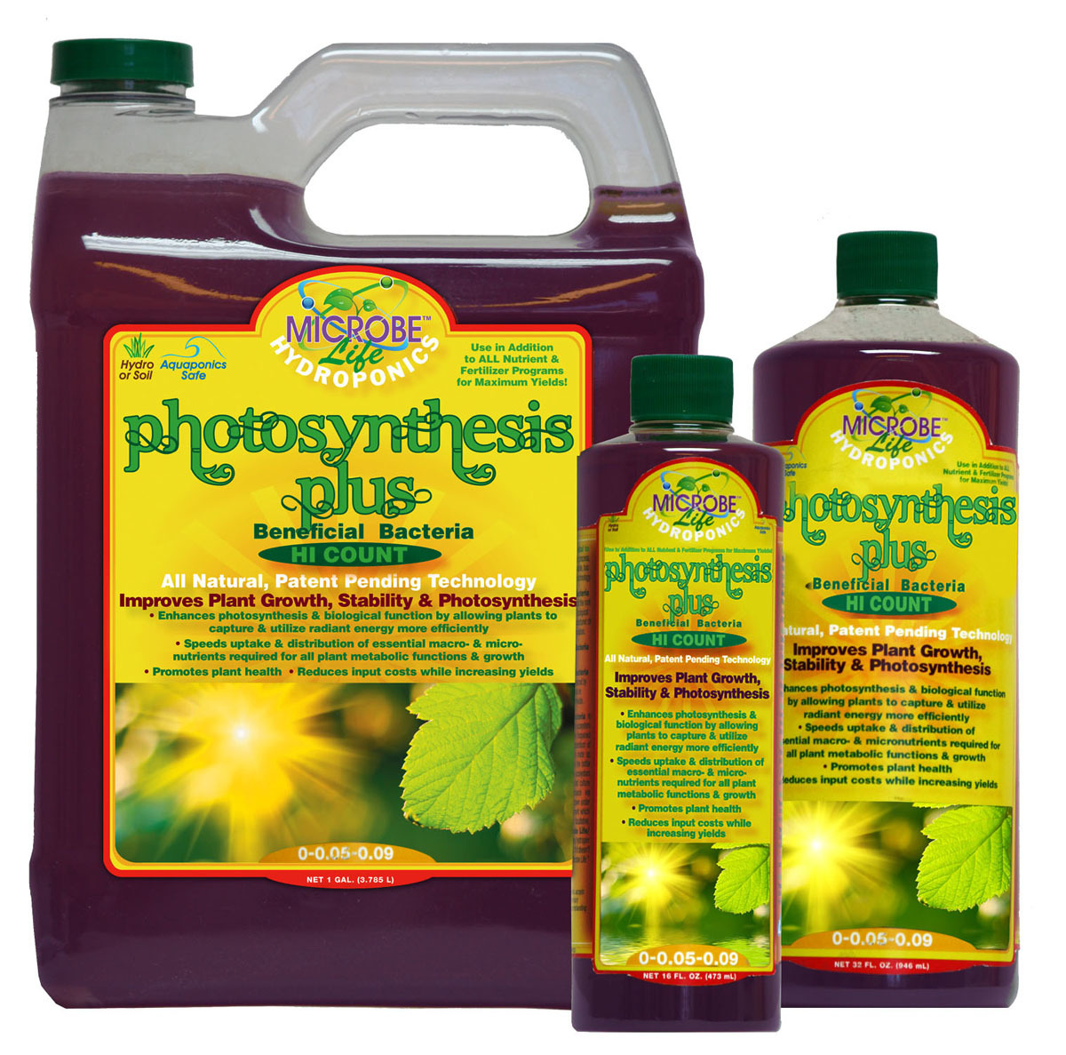Mlph21226 16 Oz Photosynthesis Plus Beneficial Bacteria Hicount