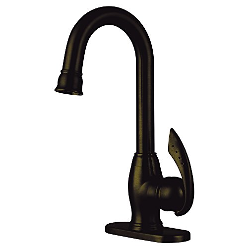 Single Handle Bar Faucet With Base Plate - Oil Rubbed Bronze