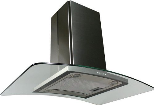 Contemporary Series Island Hood With 600 Cfm