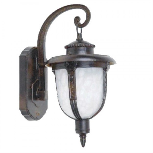 6.5 In. Fluorescent Exterior Sconce, Brown