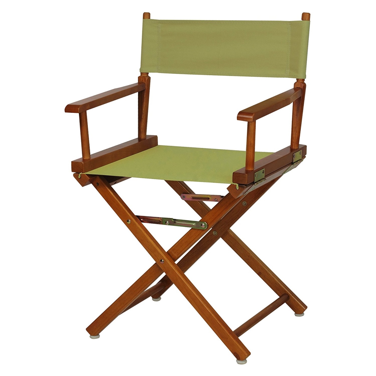 200-55-021-100 18 In. Directors Chair Honey Oak Frame With Olive Canvas
