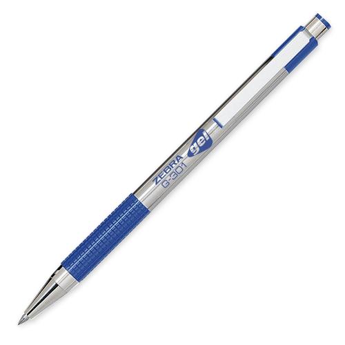 41320 0.7 Mm G-301 Retractable Gel Pen, Blue - 12 Per Pack - Pack Of 6