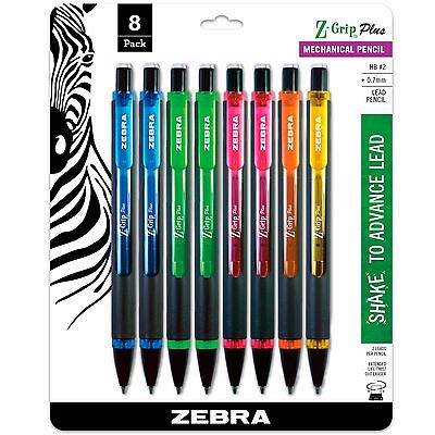 55408 0.7 Mm Mechanical Pencil, Assorted Color - 8 Per Pack - Pack Of 6