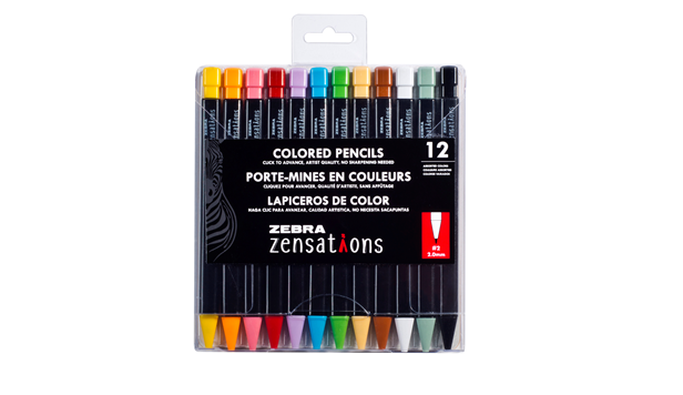8112 Colored Pencil, Assorted Color - 12 Per Pack - Pack Of 6