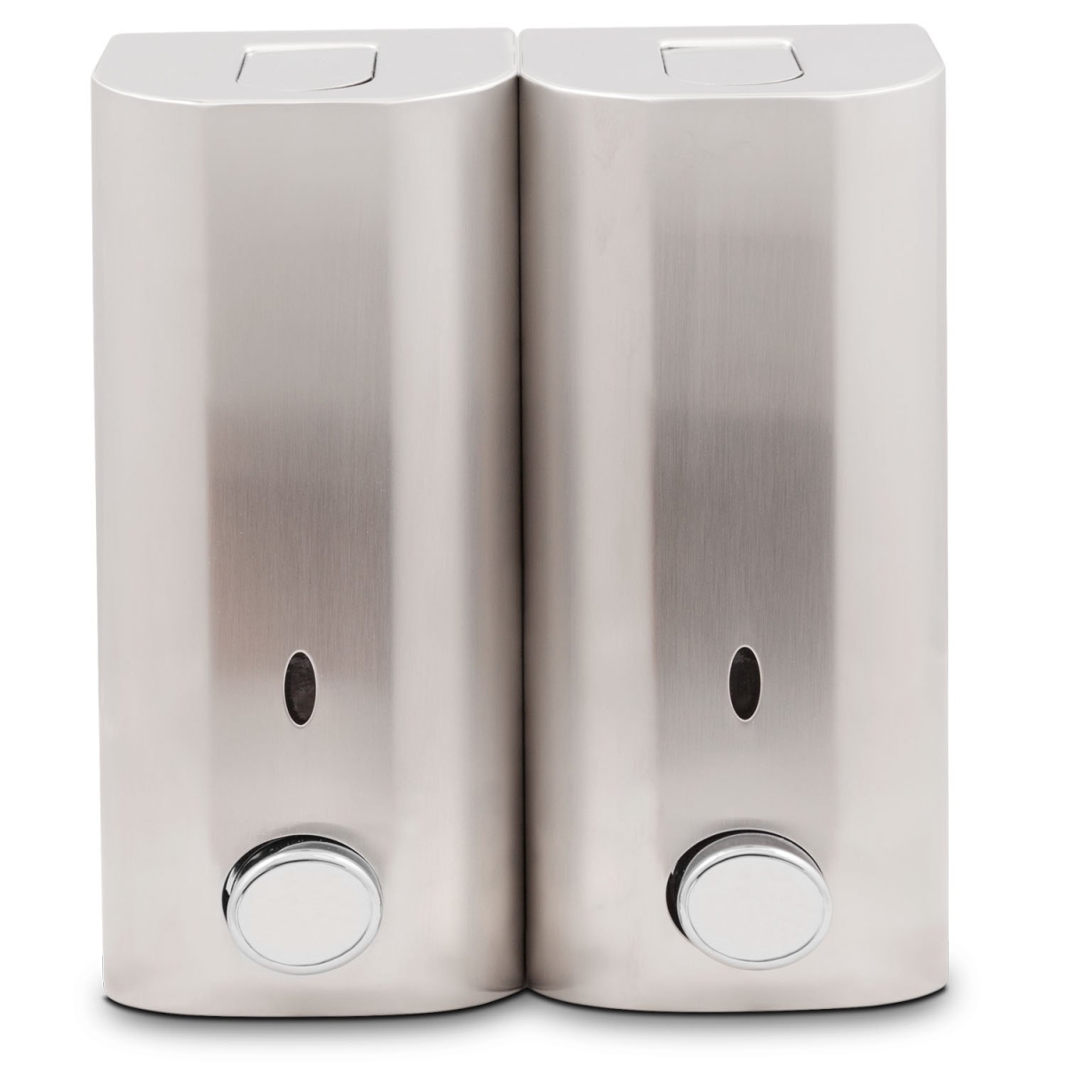Dsp02h Double Shower Dispenser, Luxury Satin Nickel