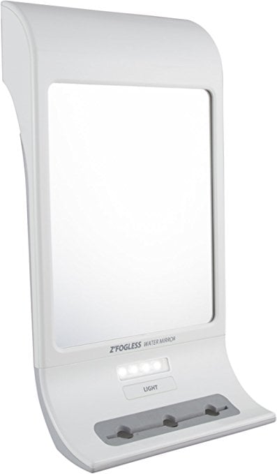 Zw20tw Fogless Led Lighted Touch Water Mirror, White