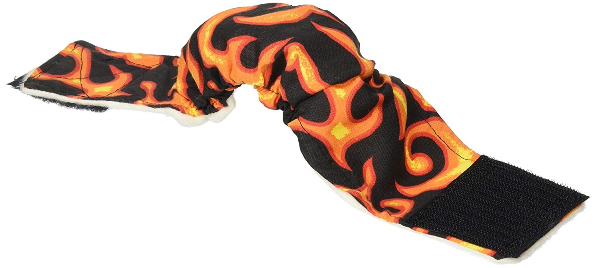 41210hfl Washable Male Dog Belly Band, Hot Flames - Small