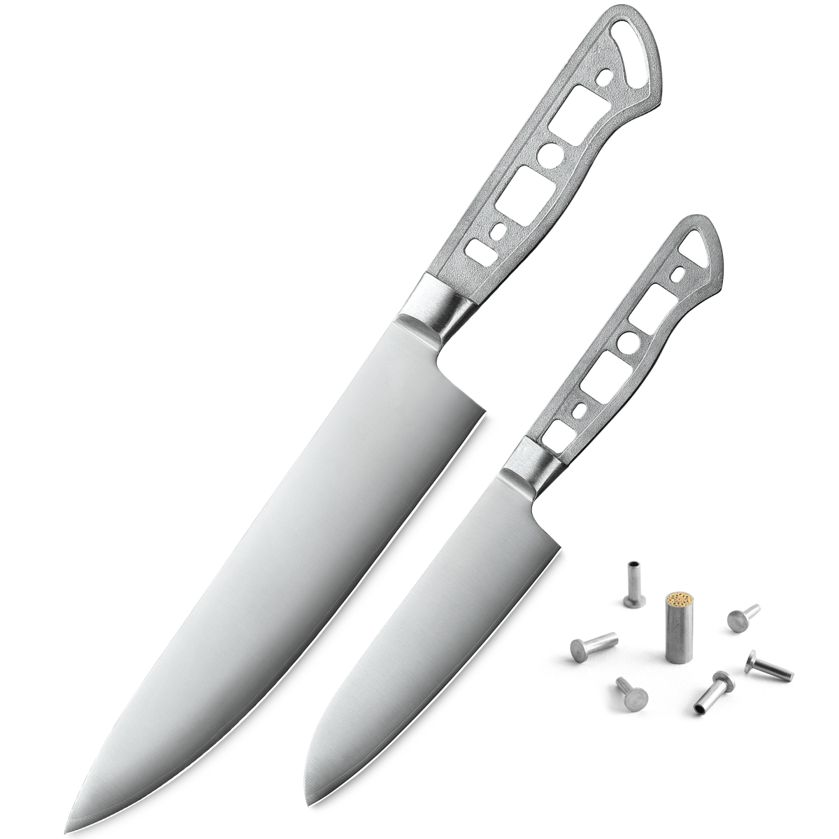 Picture of Katsura Cutlery CKGC5B-no logo 8 in. 3 Layers Forged Gyuto Blank Chef Knife
