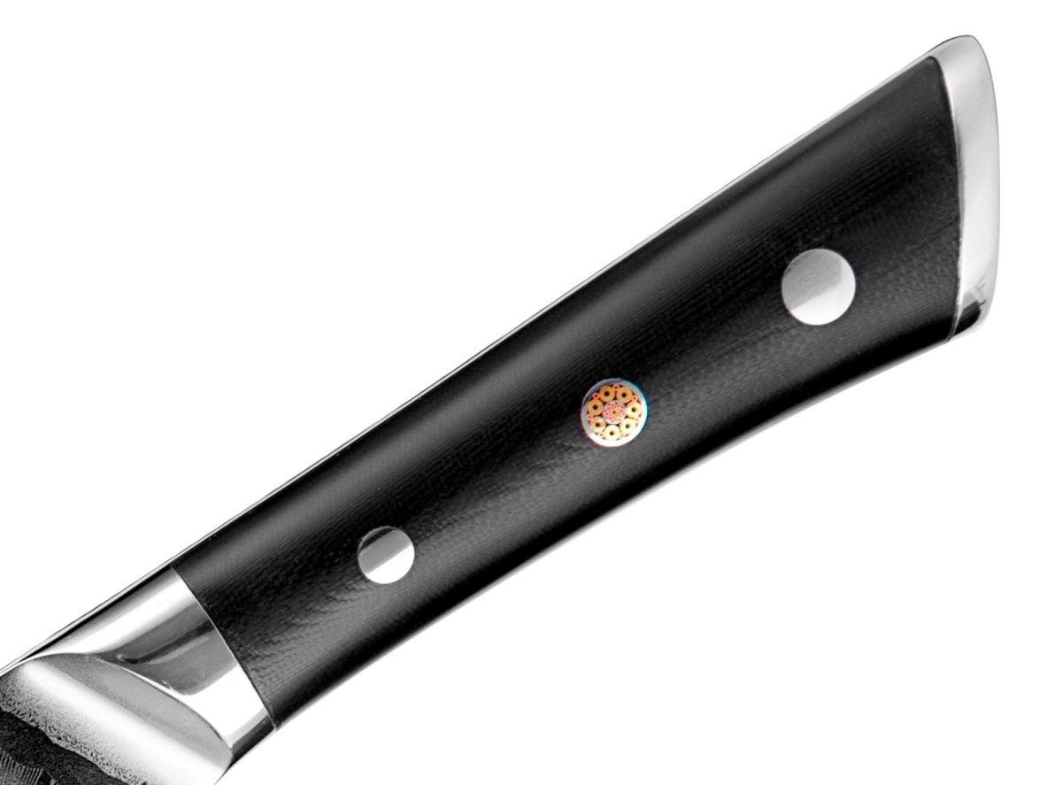 Picture of Katsura Cutlery CKTD21G 8 in. Thunder-X Series 50 mm Ultra-Wide Blade Damascus Gyuto Chef Knife