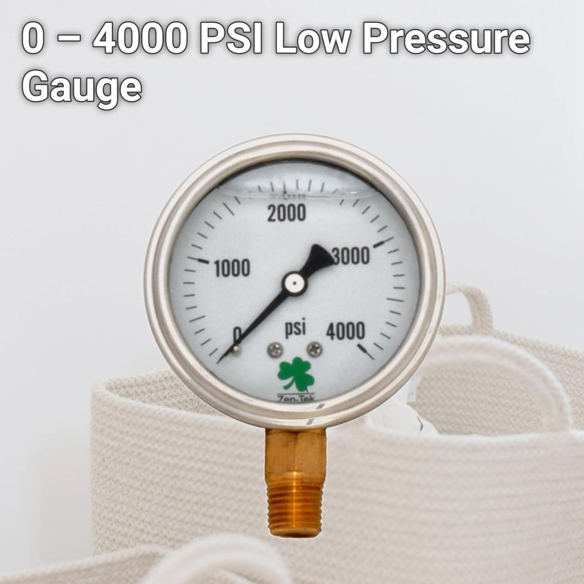 Picture of Zenport Industries LPG4000 0 û 4000 PSI Low Pressure Gauge