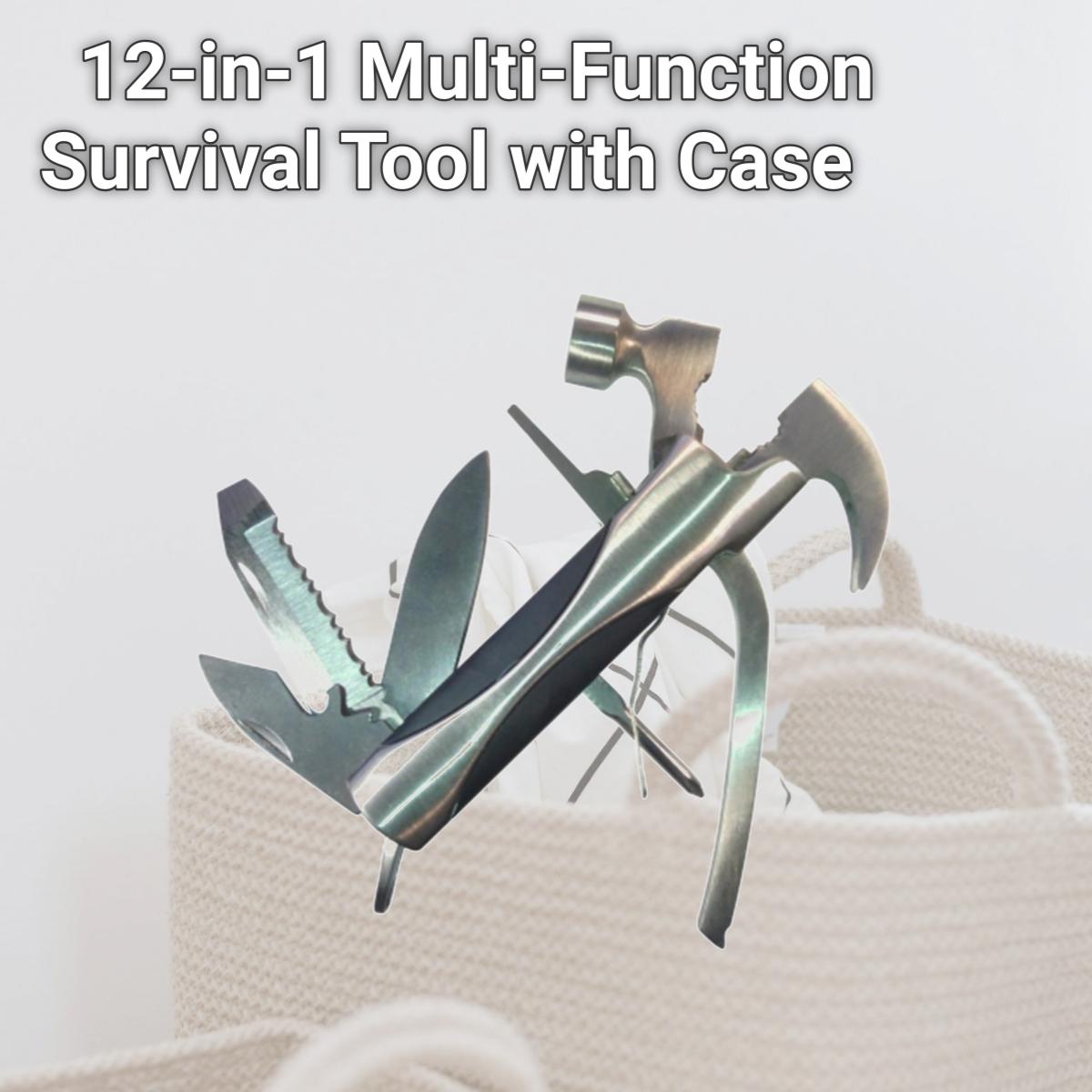 Picture of Zenport 12014A 12-in-1 Multi-Function Survival Tool with Case
