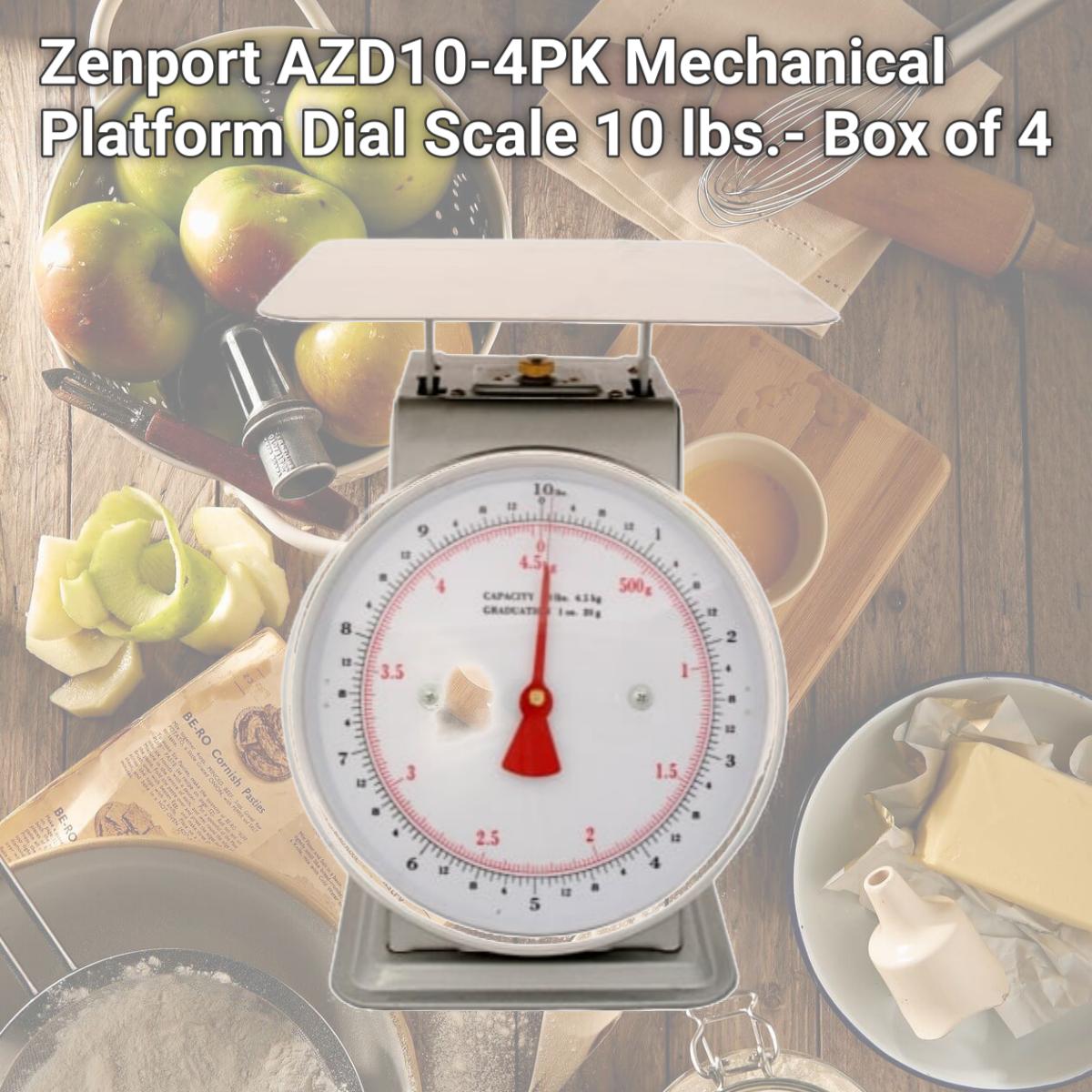 Picture of Zenport AZD10-4PK Mechanical Platform Dial Scale 10 lbs.- Box of 4