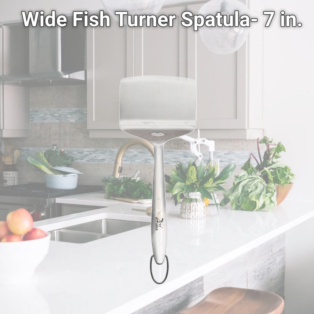 Picture of ZenUrban 880006B Wide Fish Turner Spatula- 7 in.