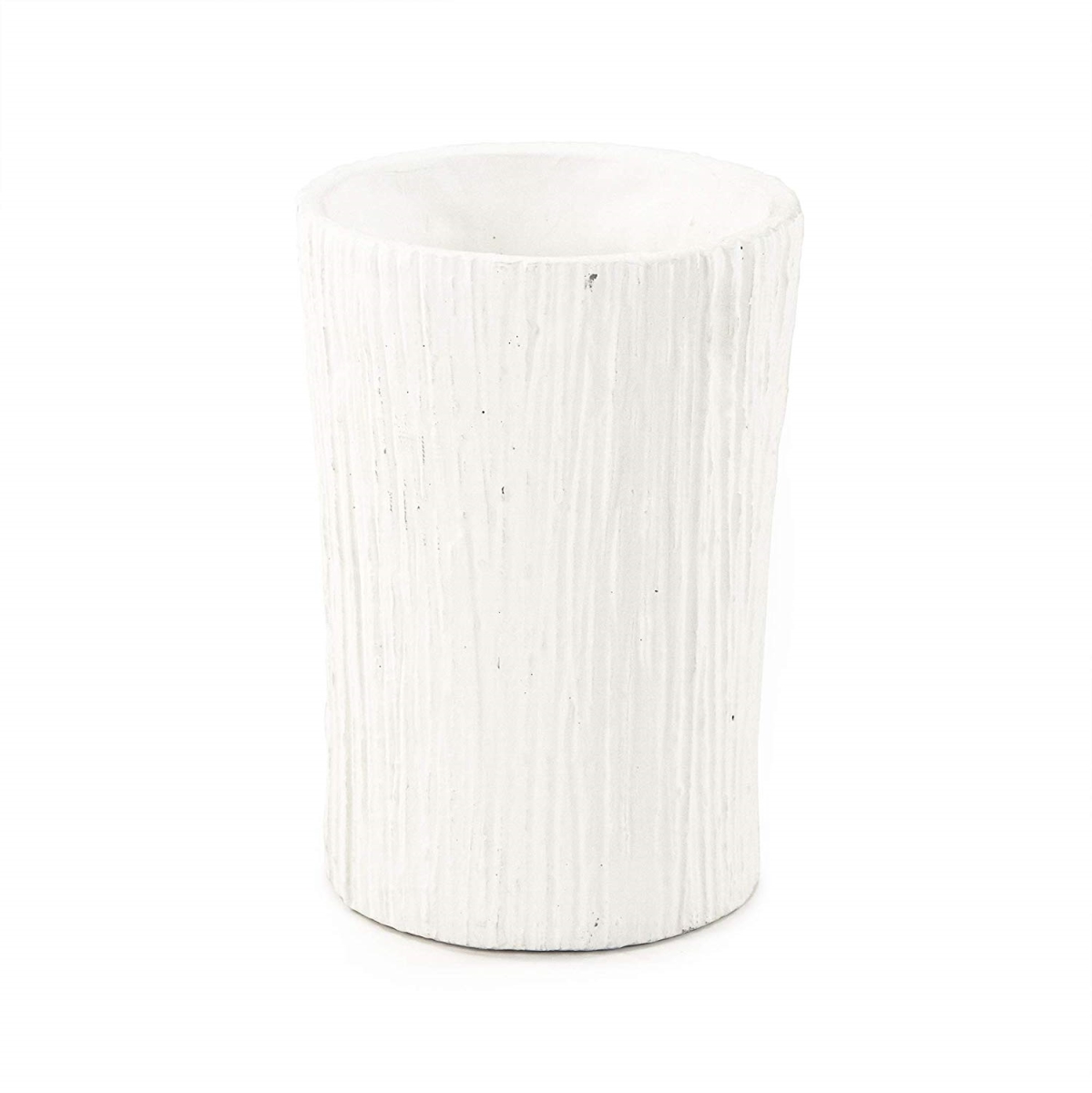 10043l A148 Distressed Vase, Large - White