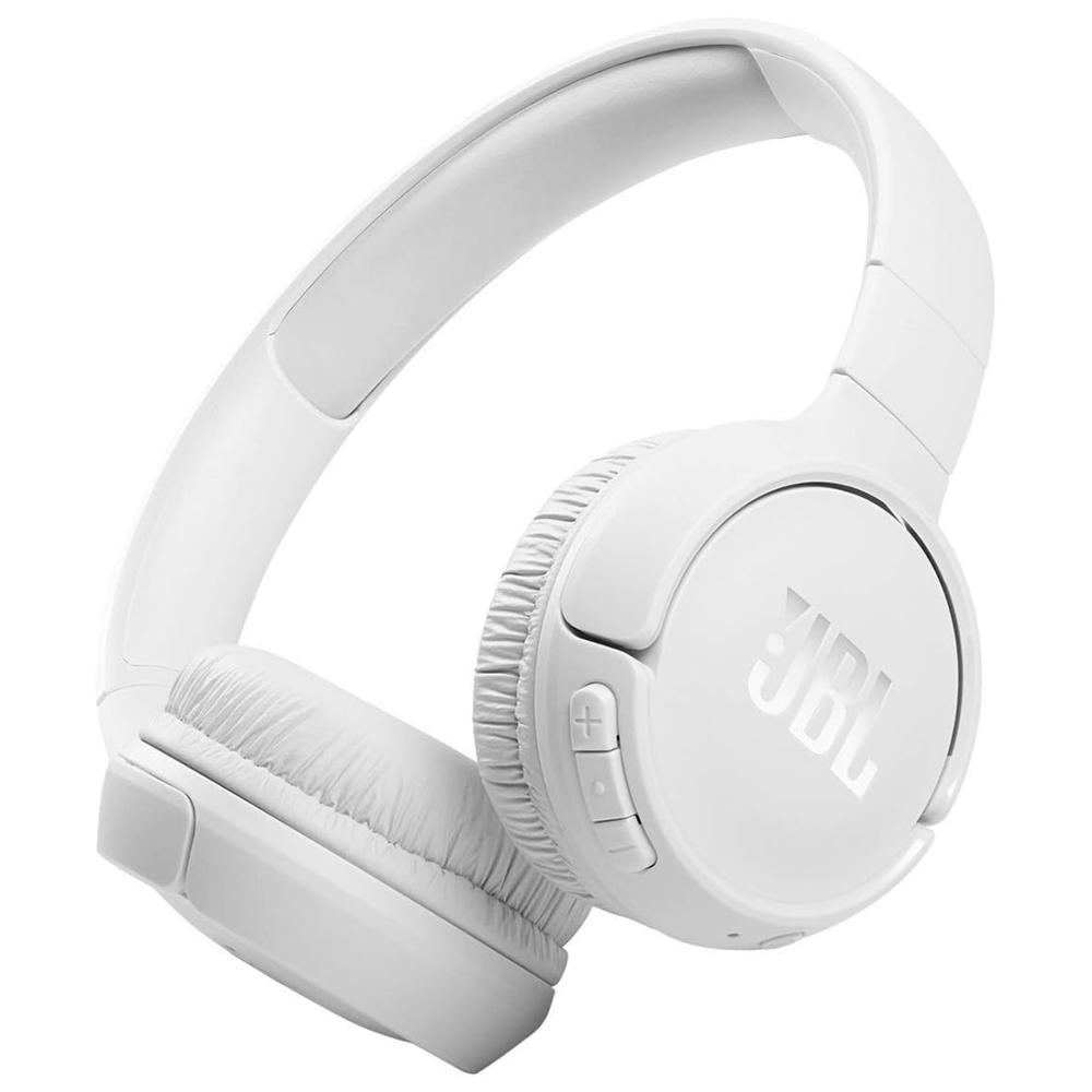 T510BTWHTAM Tune T510 Wireless On-Ear Headphones with Purebass Sound, White