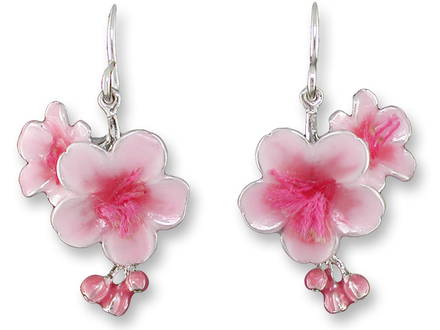 09-09-z1 Cherry Blossoms Earrings