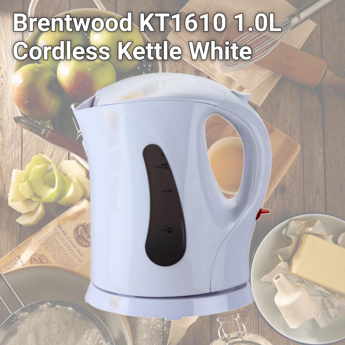 Picture of Brentwood KT1610 1.0L Cordless Kettle White