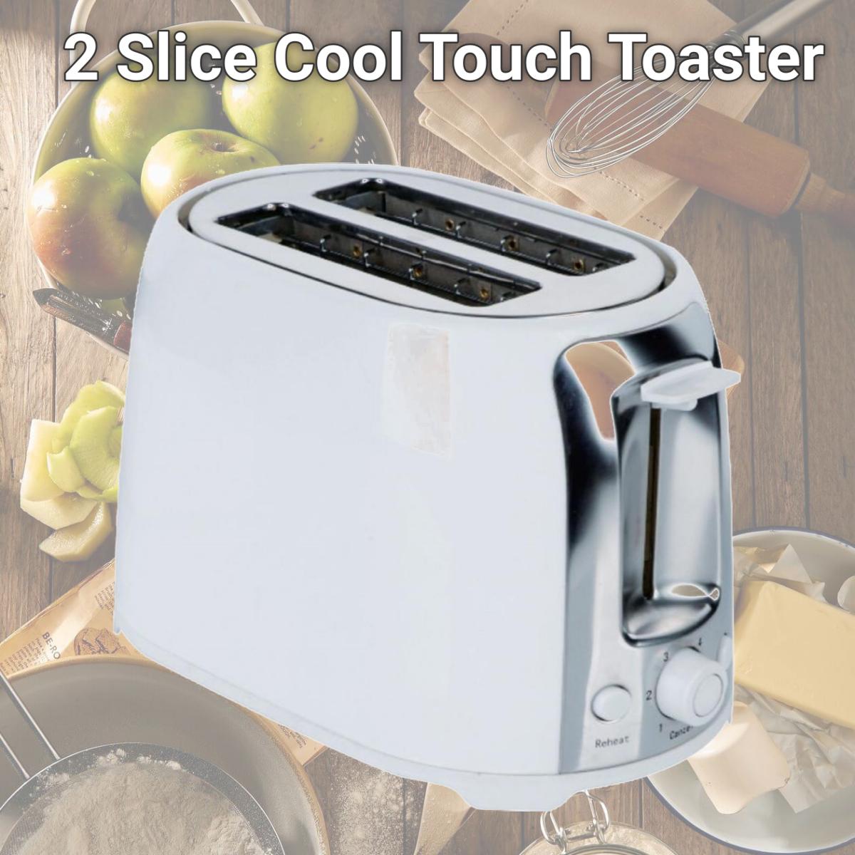 Picture of Brentwood TS292W 2 Slice Cool Touch Toaster