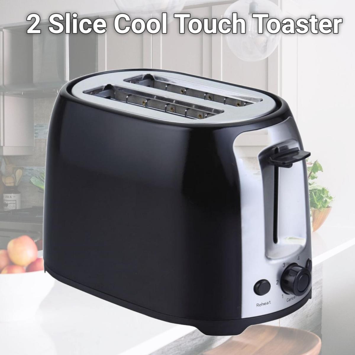 Picture of Brentwood TS292B 2 Slice Cool Touch Toaster