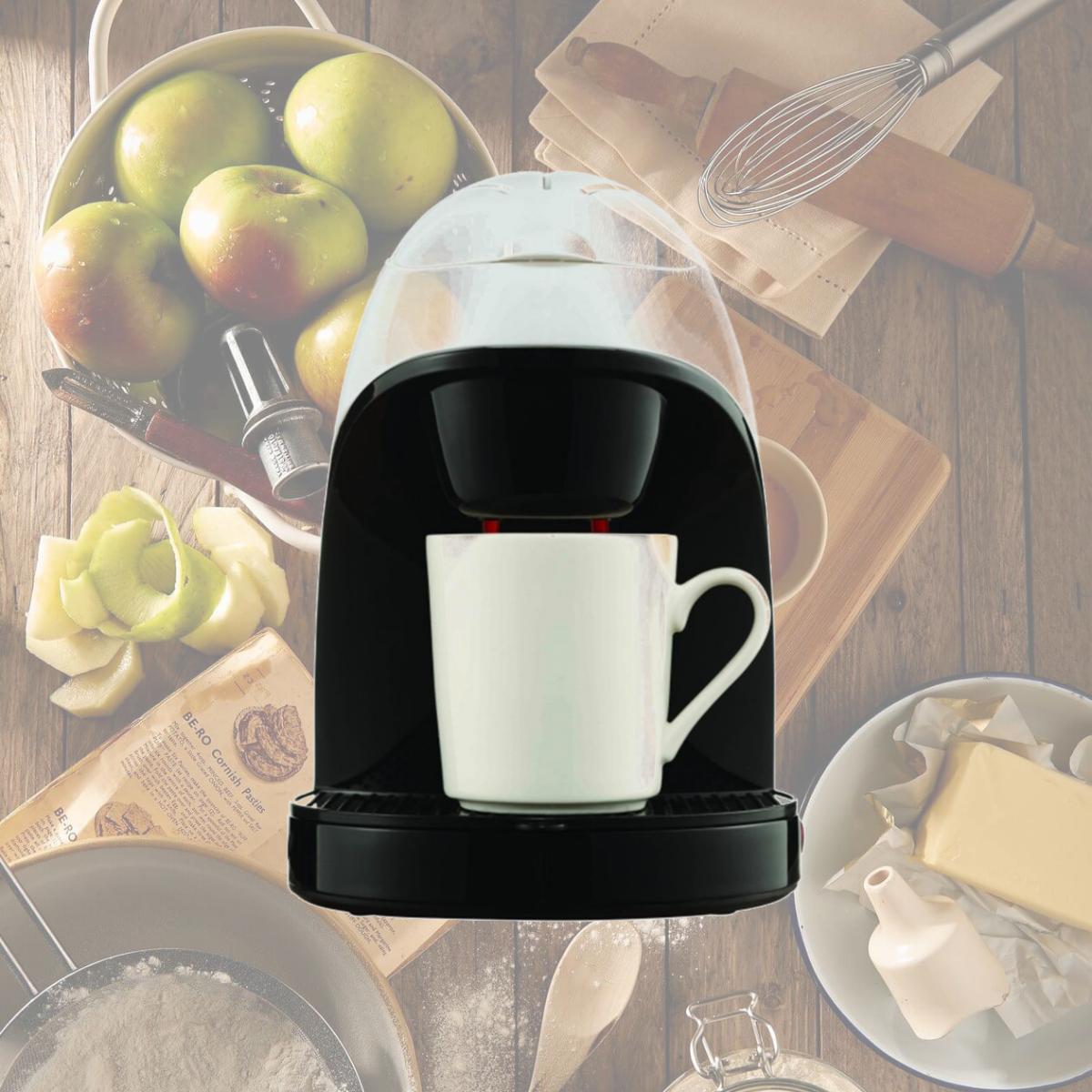 Picture of Brentwood TS112W Single Cup Coffee Maker - White