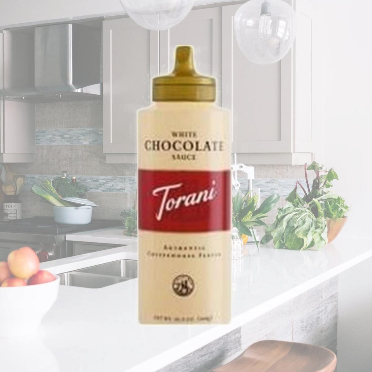 Picture of Torani B80708 Torani Mocha White Chocolate Sauce  -6x16.5oz