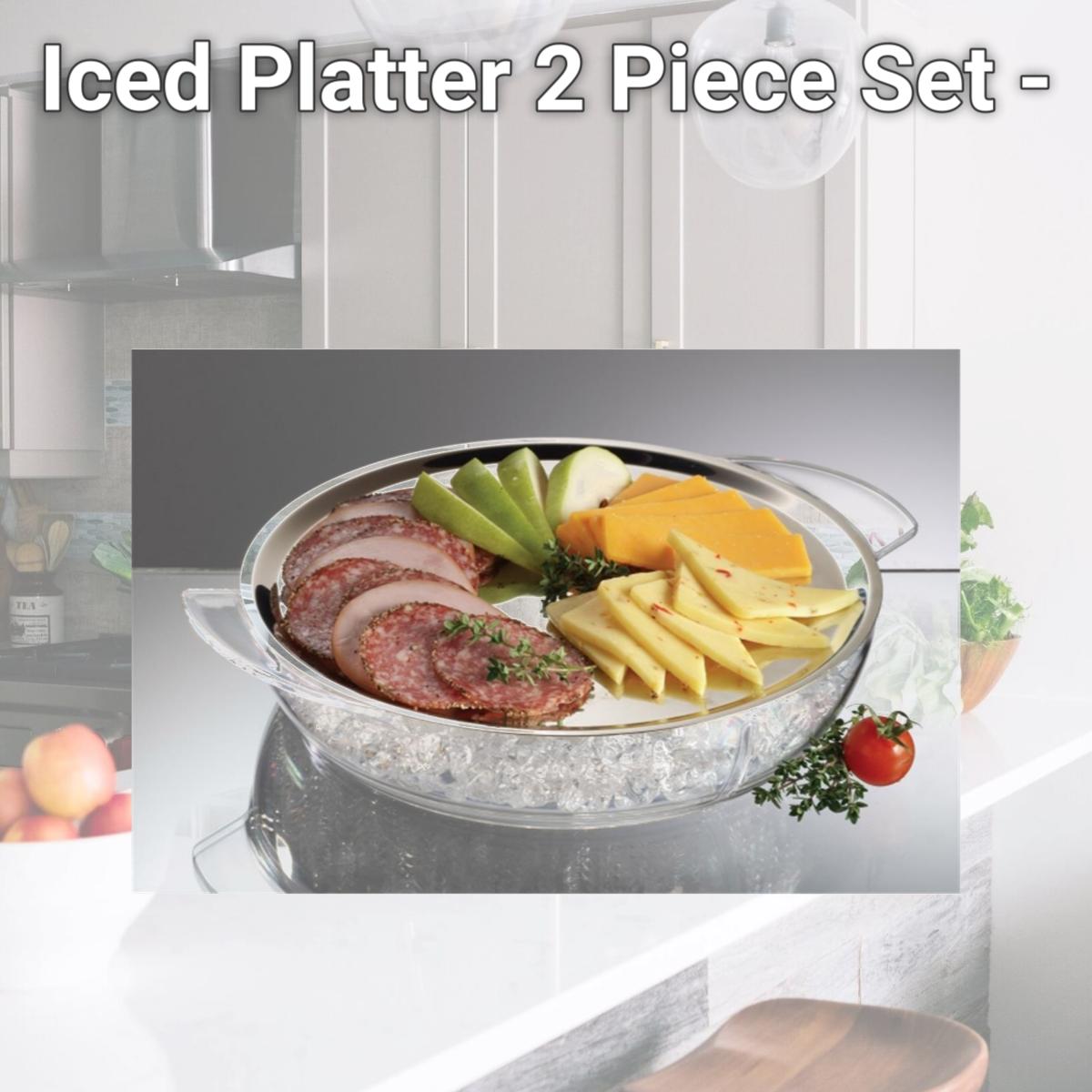 Picture of Prodyne Iced Platter 2 Piece Set - IC10
