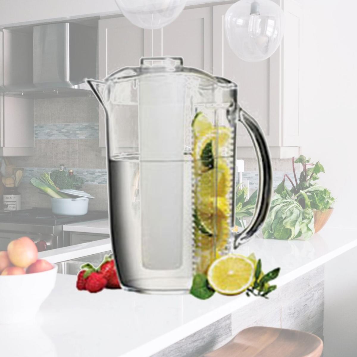 Picture of Prodyne Acrylic Pitcher Ice N Fruit Infusion Combo Keeps - FI4