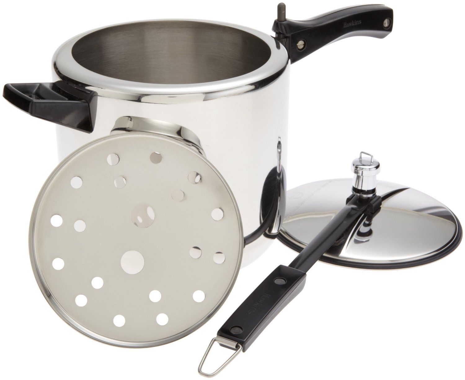 Picture of Hawkins D40 Stainless Steel Pressure Cooker - 10 Litres