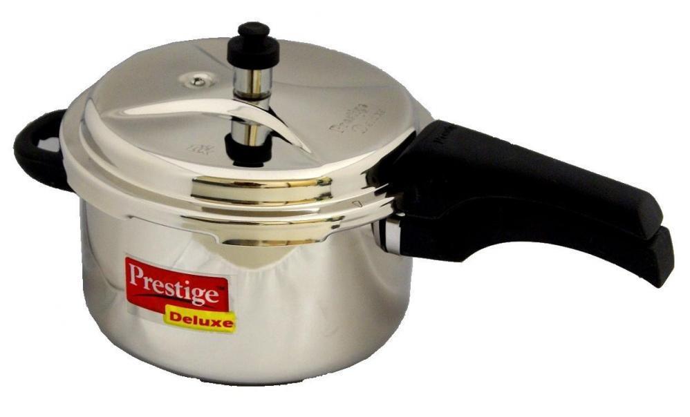 Picture of Prestige PRSS4 Deluxe Stainless Steel Pressure Cooker - 4 Litres