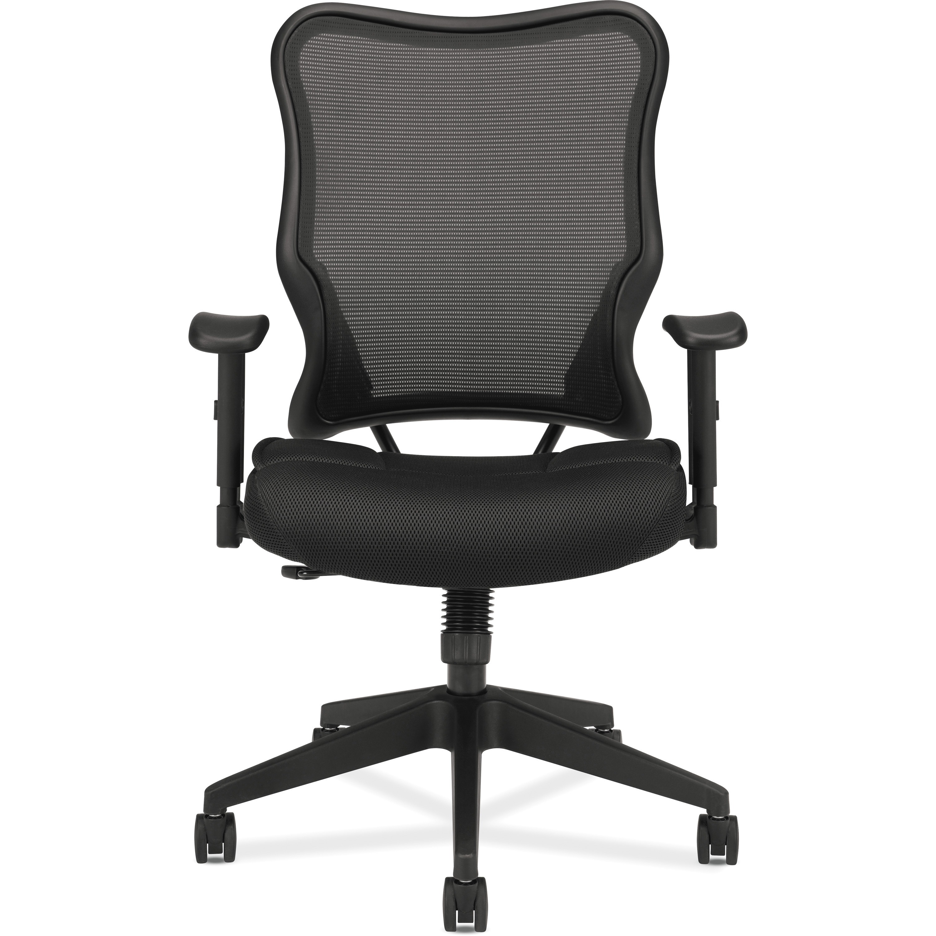 Picture of Basyx VL702MM10 VL702 High-Back Swivel-Tilt Work Chair- Black Mesh