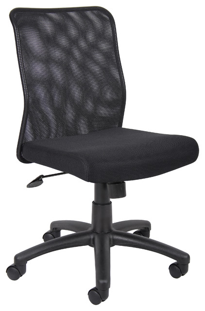 Picture of Boss B6105 26.5&quot;D Budget Mesh Task Chair - Black