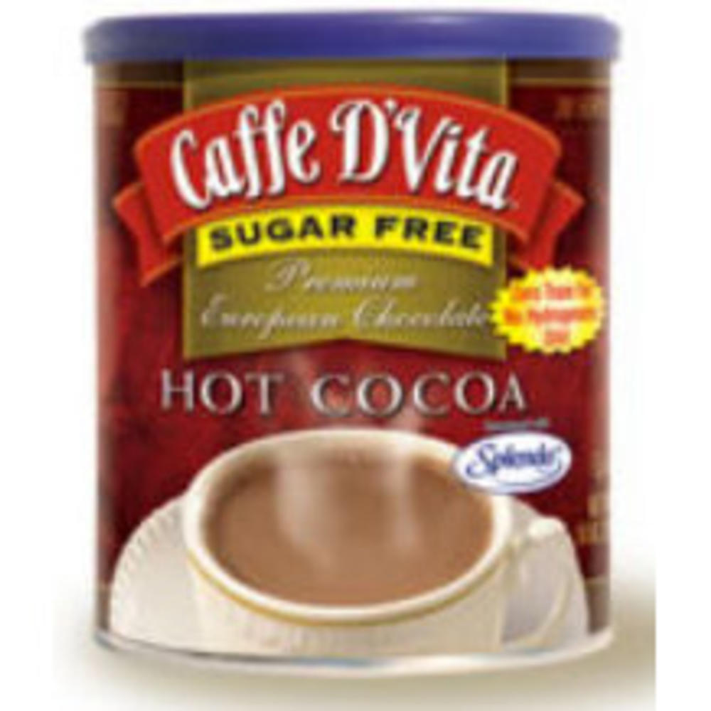 Picture of Caffe DVita F-DV-1C-06-SFCO-21 Premium Sugar Free Hot Cocoa 6 10 oz canisters