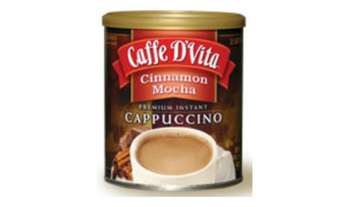 Picture of Caffe DVita F-DV-1C-06-CINA-NU Cinnamon Mocha Cappuccino 6 1lb canisters