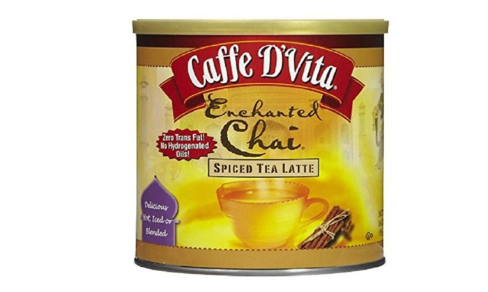 Picture of Caffe DVita F-EC-1C-06-SPCT-21 Enchanted Chai Spiced Tea Latte 6 1lb canisters