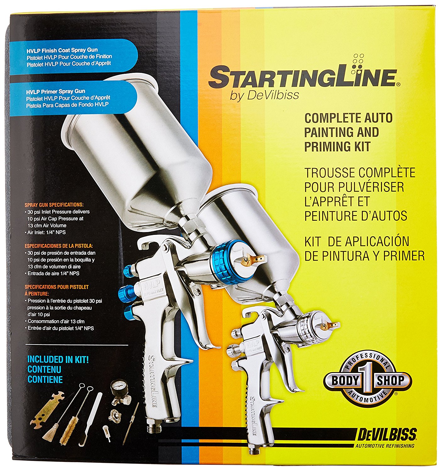 Picture of Devilbiss DV802343 StartingLine Kit Primer Paint Guns