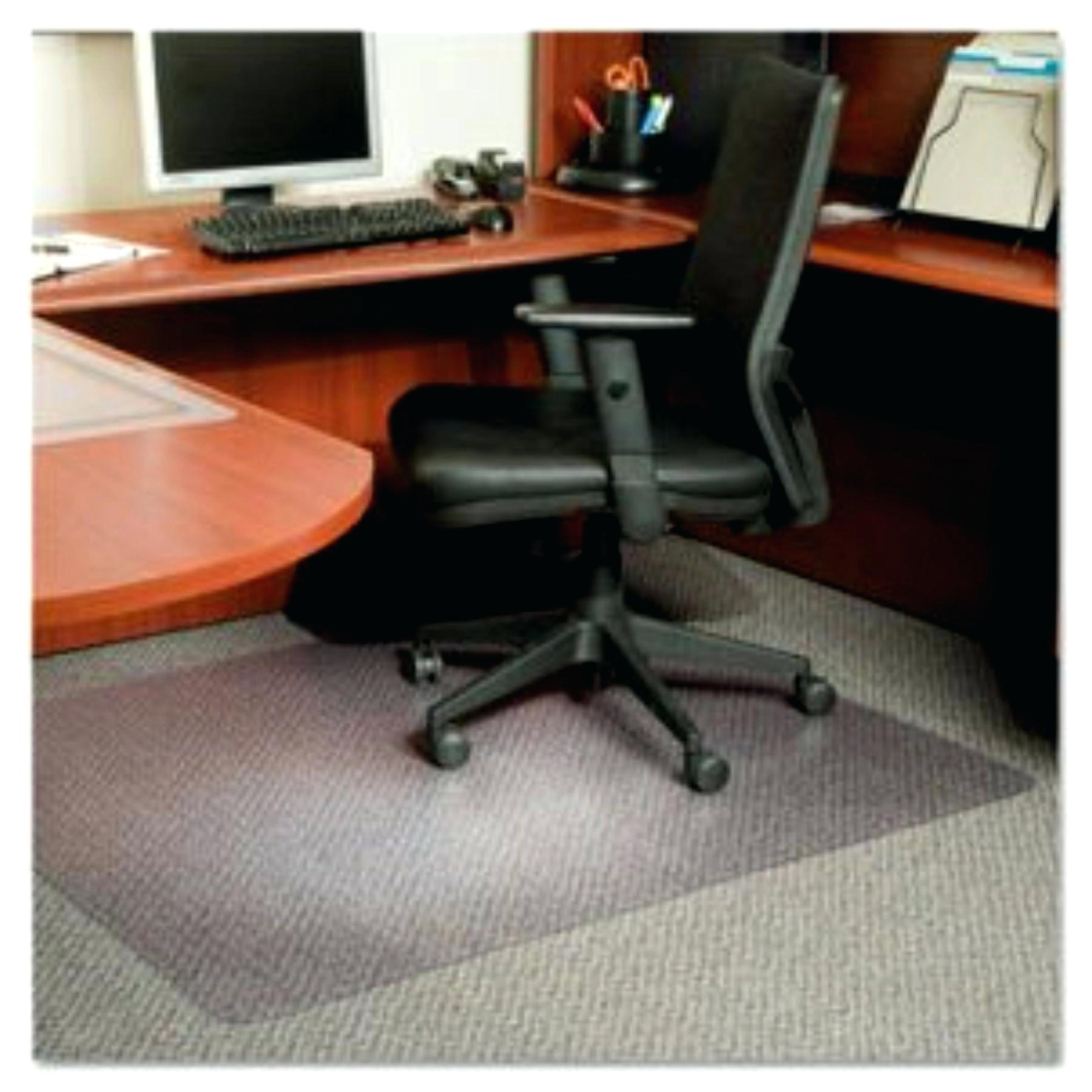 Picture of ES Robbins 128381 Beveled Edge Chair Mat for Low to Medium Pile Carpet - 46 in. W x 60 in. L