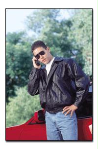 Design Genuine Top Grain Lambskin Leather Jacket Large