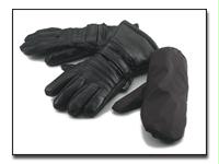 Leather Motorcycle Gloves - L