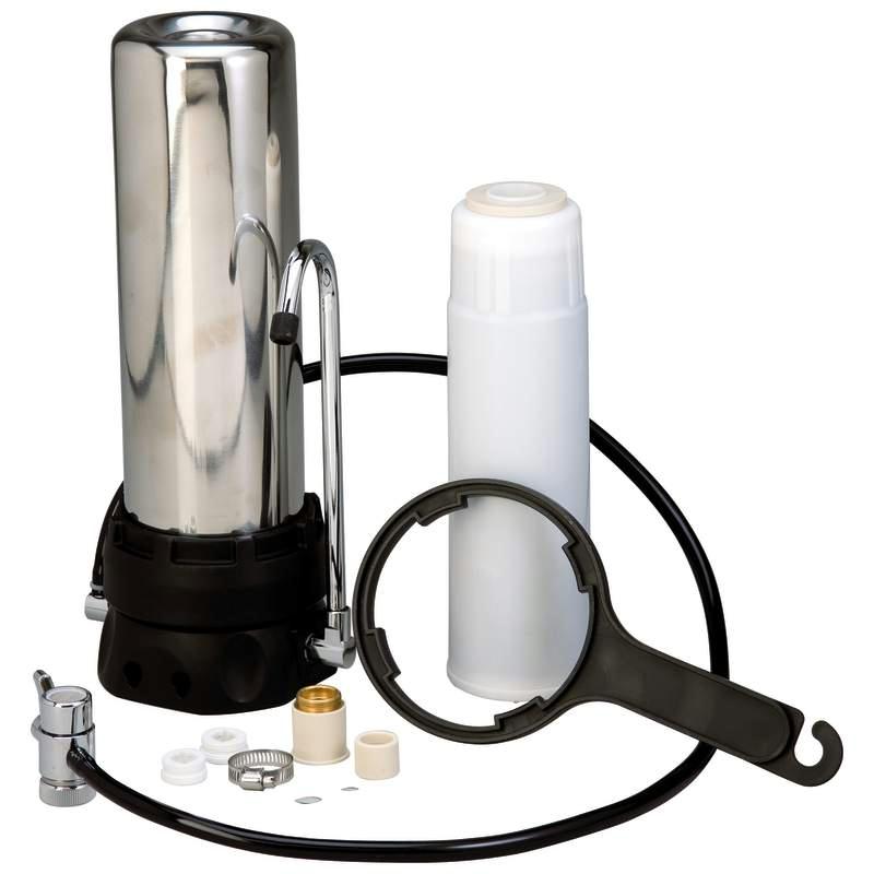 Countertop Stainless Steel Water Filter