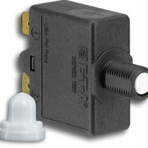 001-158 Thermal Push To Reset Circuit Breaker - 15 Amp - Single Pole