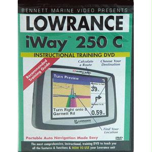 Unbeatable Sale BENNETT VIDEO N2373DVD BENNETT DVD LOWRANCE IWAY 250C