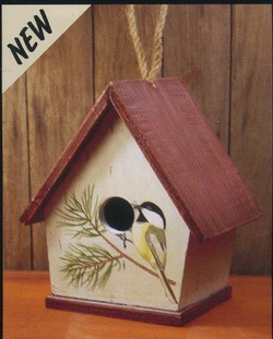 A Frame Chickadee Birdhouse