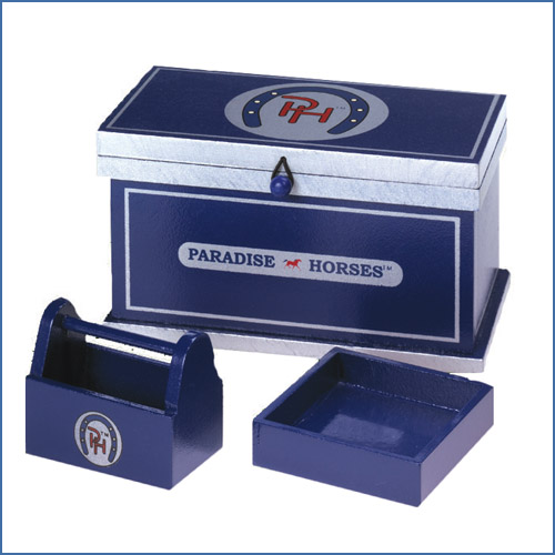 Paradise Horses B102 Tack Trunk and Horse Grooming Box