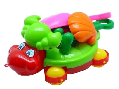 BT-399 Wheeled Turtle Sand Toy - 6 Piece Set